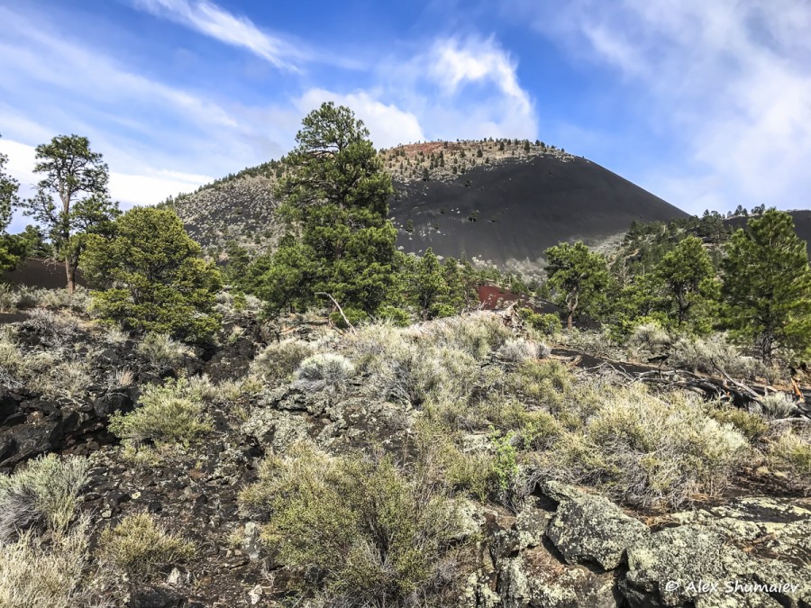 Sunset crater